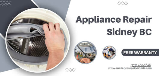 appliance repair service offered in Sidney BC Canada