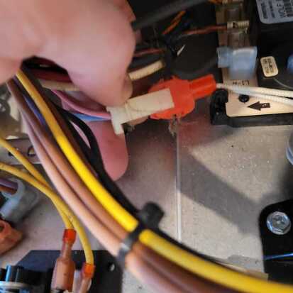 repairing an appliance
