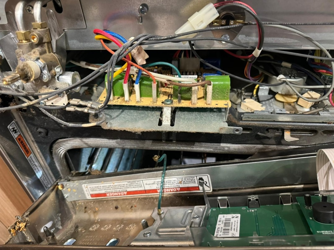 sometimes all you have to do is reconnect some wires - appliance repair in Victoria BC